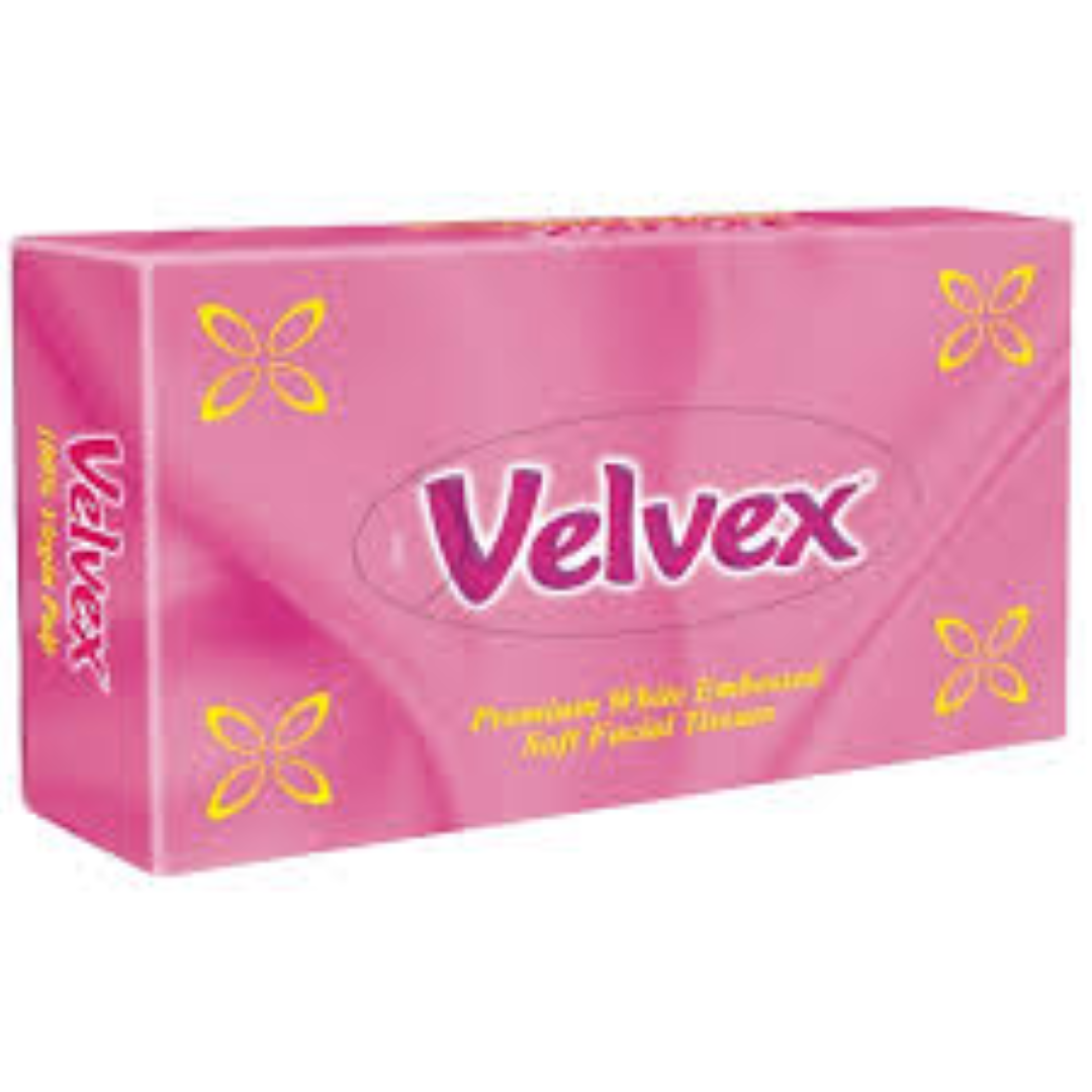 VELVEX PINK EMBOSSED (FACIAL TISSUES)